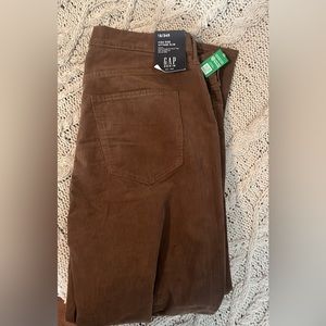 GAP 18/34R high rise vintage slim. New with tags  Corduroy pants